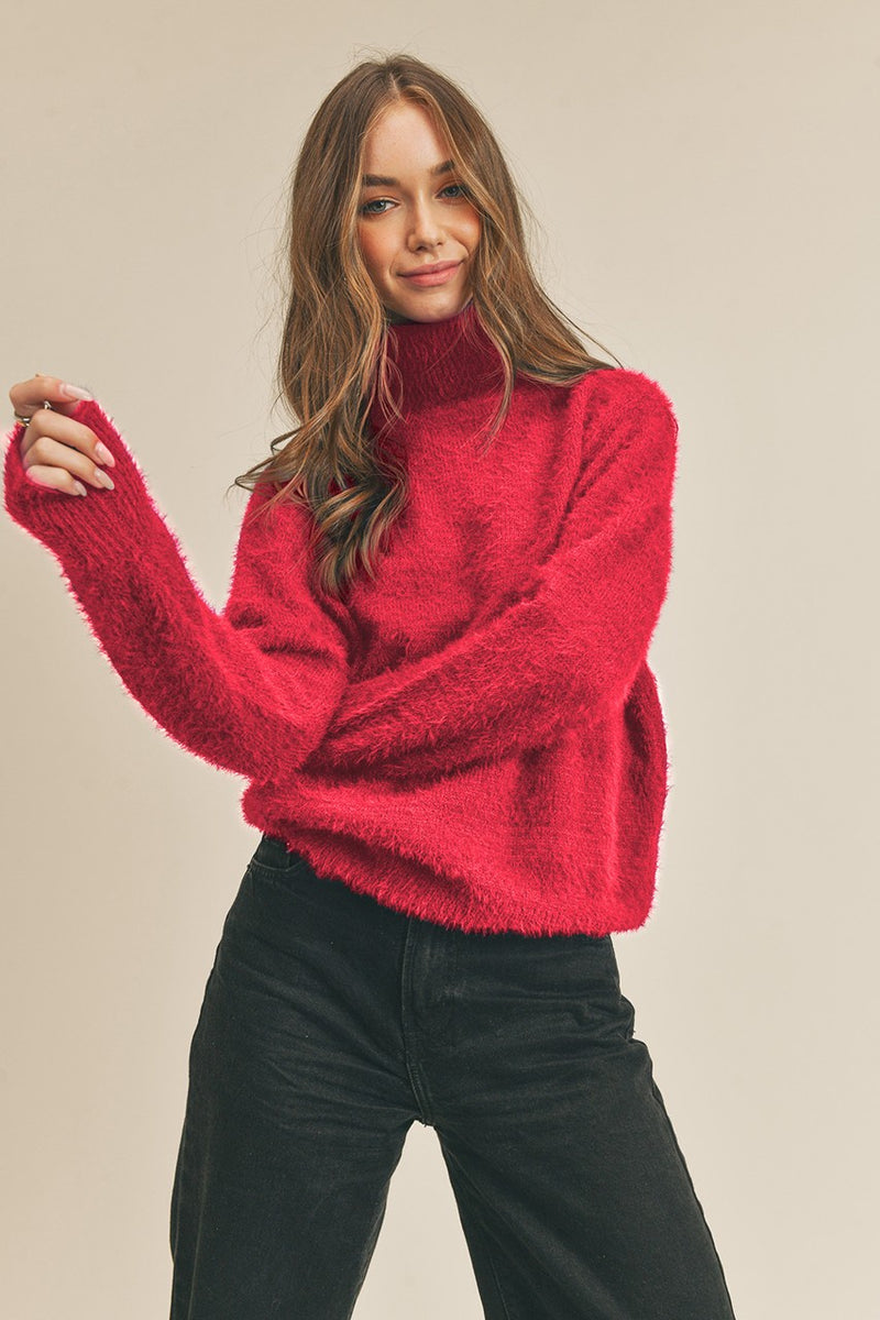 The Tully Sweater (Red)*Preorder Arrives Thursday 12/12