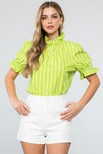 THML Dixie Top (Lime Stripe) *Final Sale