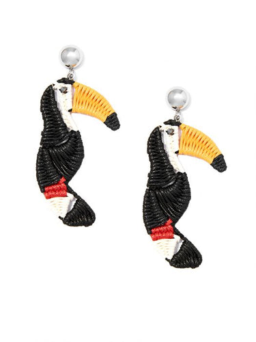 Toucan drop earring *Final Sale