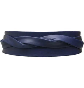 Indigo Blue Wrap Belt