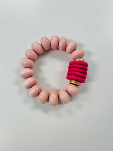Pink Party Bracelets by Piper Grey