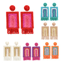 Riley Beaded Earrings (Assorted Colors)
